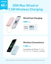 ANKER ZOLO - BANCO DE ENERGÍA MAGNÉTICO, CARGADOR PORTÁTIL MAGSAFE DE 10,000 MAH