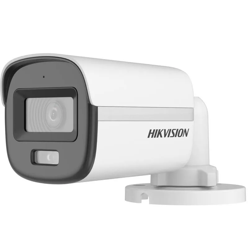 HIKVISION BULLET ANALOG 5MP/3K COLORVU LUZ HIBRIDA CON AUDIO DS-2CE10KF0T-LFS