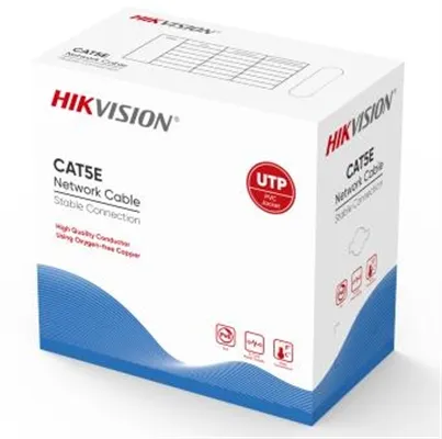 HIKVISION CABLE UTP CAT.5E 305M GRAY DS-1LN5E-E/E
