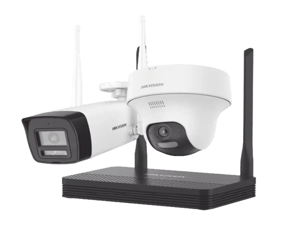 [NKS424W02H] HIKVISION NKS424W02H - EAZYLINK 4MP WIFI KIT NVS CON DOS CAMARAS 4MP