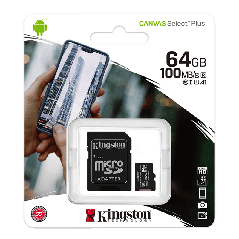 KINGSTON MEMORIA MICRO SD 64GB