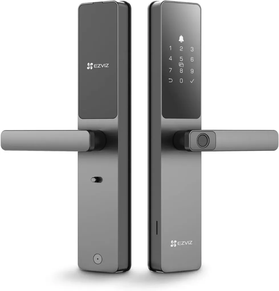 [CS-DL05-R10] EZVIZ DL05 - CERRADURA INTELIGENTE CON TECLADO Y SENSOR DE HUELLA DIGITAL