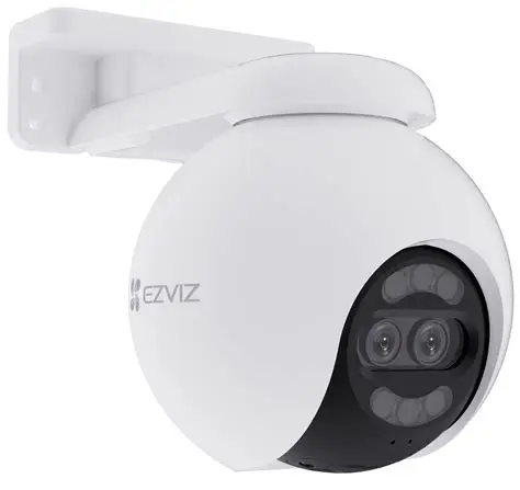[CS-H80X-R100] EZVIZ H80X DUAL 4K - CAMARA INALAMBRICA PANORAMICA 4K VISION NOCTURNA COLOR IP 65