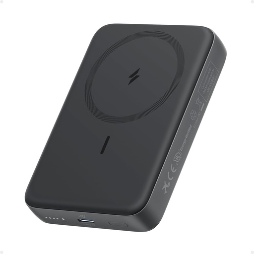 Batería Externa Magnética Anker Zolo, Cargador Portátil Magsafe de 10,000mAh