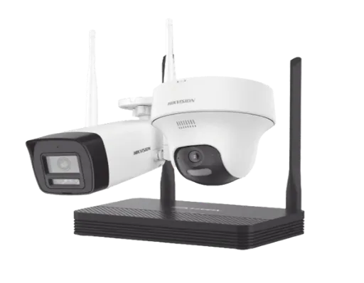 HIKVISION NKS424W02H - EAZYLINK 4MP WIFI KIT NVS CON DOS CAMARAS 4MP