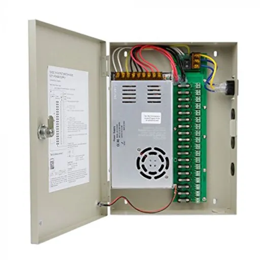 FUENTE CENTRALIZADA SAT PS 12VDC 40A 18CH